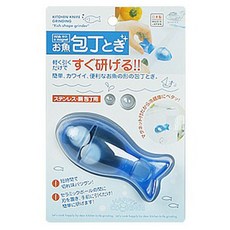 MANNA 微笑餐廚 魚磁鐵餐具 藍色, 1個