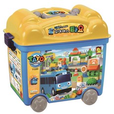 옥스포드 디럭스 꼬마버스 타요 블럭, 혼합 색상, 1개