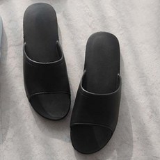 DECOVIEW 飯店式現代風拖鞋, 黑色, 1個