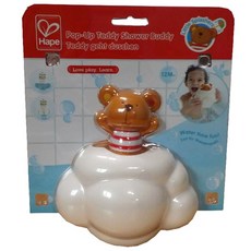 하페 곰돌이 샤워놀이 목욕놀이완구, 혼합 색상, 1개