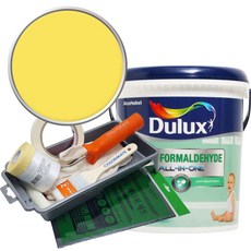 듀럭스 안티 포름알데히드 페인트 1L세트, Lemon Lady, 1L