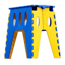 매직체어 휴대용 접이식의자, 블루, 1개