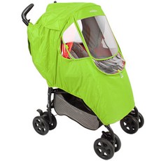 wowbaby 基礎加大四季推車防風罩, 淺綠色