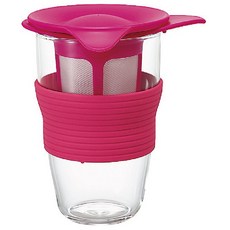 HARIO Handy Tea Maker Filter Glass 350ml HDT-L-PC, 混色, 1個