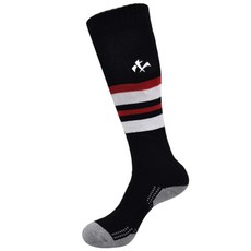 나인 스타킹 양말, 블랙 + 레드라인(ASS-03)