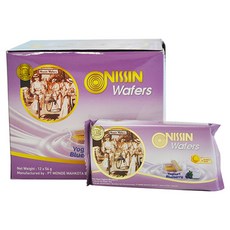 니신 와퍼 요구르트 블루베리맛, 56g, 12개