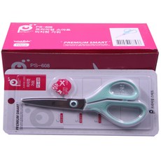 화신공업 프리미엄 스마트 이지컷 가위 PS-608, 랜덤 발송, 10개입