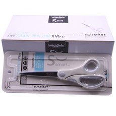 화신공업 스마트 매직코팅 가위 WS-734N, 혼합 색상, 10개입