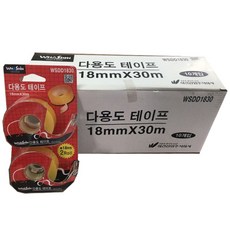 화신공업 다용도 디스펜서 18mm 2p, 혼합 색상, 10개입