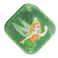 Lumi Safe交通安全反光鏡 Tinkerbell, 薄荷色（熒光）, 1件