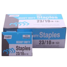 WHASHIN H13 針 10mm 100p 用於裝訂, 10片