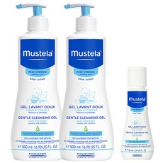 무스텔라 젠틀 클렌징젤 500ml x 2p + 여행용 젠틀클렌징젤 50ml, 1세트