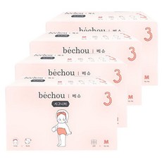 베슈 시그니처 밴드 기저귀 여아용, 3단계, 152매