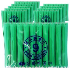 三和美工 半長燙髮捲 9號 10入, 單一顏色, 10個