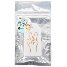 Ashkahn 피스 기프트태그, 혼합 색상, 10개입