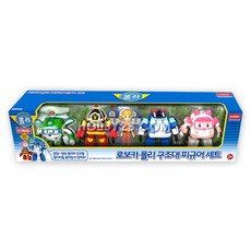 ACADEMY 로보카폴리 미니피규어 5p 세트, 1세트
