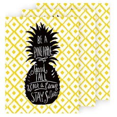 벨라잉크 파인애플 카드, 혼합 색상, 3개입