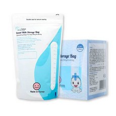 플러스베베 안심보관 일회용 모유 저장팩 200ml, 60개입, 1개