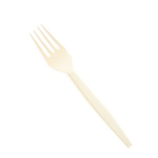 叉子 象牙白, 1個, 50件