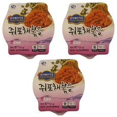 수미식품 전자레인지용 간편 쥐포채 볶음 기타즉석식품, 25g, 1개