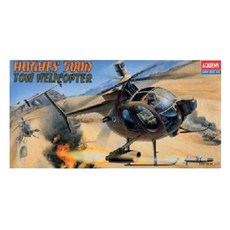 ACADEMY HOBBY MODEL KITS 塑膠模型 1:48 Hughes 500D Tow Helicopter 12250, 1個