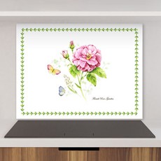 on art shop 廚房藝術板 法國花園玫瑰, 1個