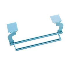 Keurebaseu 廚房水槽折疊抹布毛巾架, 1個, 藍色