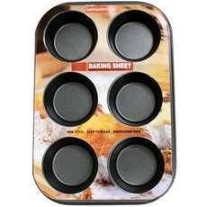 SL瑪芬蛋糕烤盤 6連, 1個