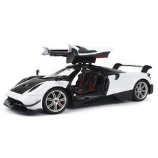 라스타 1:14 스케일 파가니 후에이라 BC 무선조종 RC카, 화이트, 1개