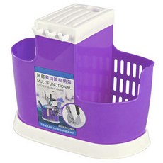 핑크망고 다용도 조리도구 정리함, 퍼플, 1개