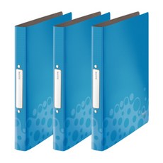라이츠 2링 바인더, 블루, 3개입