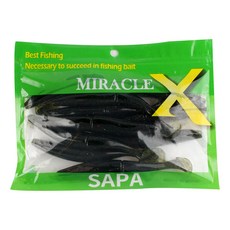 싸파 Miracle X 베이직쉐드 4.5인치 루어웜 G-2, 1개