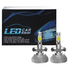 REX.D High-Vision LED車頭燈 2入組, 混色, 1個, H7