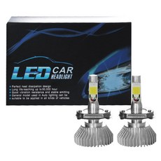 REX.D High-Vision LED車頭燈 2入組, 混色, 1個, H4