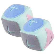 Deopllae 骰子造型寵物藏食玩具, 薄荷綠, 2入