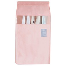 HousePlanOn 獨特多合一衣架防塵罩 髒粉色, 1入, 1個