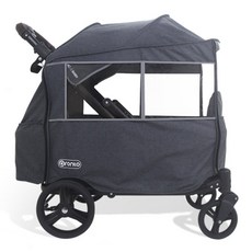 시크포베이비 프론토 웨건 전용 보낭 방풍커버, 멜란지 다크 그레이, 1개