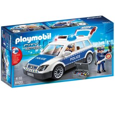 플레이모빌 경찰차 완구 PMB6920, 혼합 색상, 1개