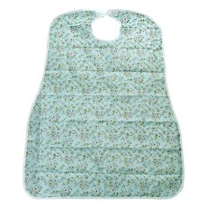 편리안 방수 앞치마 턱받이 민트플라워, 1개
