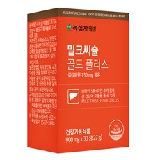 녹십자웰빙 밀크 씨슬 골드 플러스, 30정, 1개