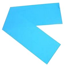 N rit Ice Mate系列涼感毛巾, 藍色, 1入