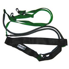 STRECHCORDZ 彈力繩固定游泳訓練器游泳用品 S121, 綠色, 1個