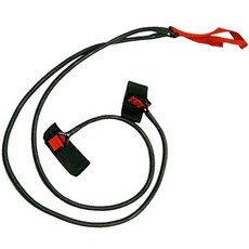 STRECHCORDZ 高級用踝帶游泳用品 S102, 紅色的, 1個