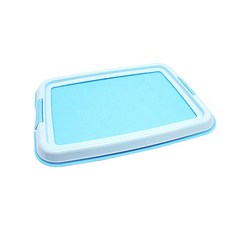 펫코디 강아지 화장실 배변판 심플형, 블루, 1개