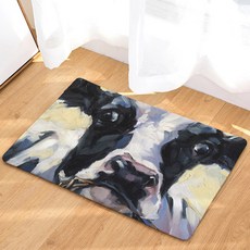 Livingpop 廚房浴室防滑動物插畫地墊, A5