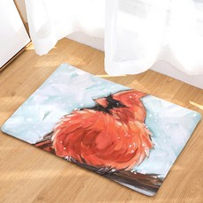 LIVINGPOP 廚房浴室防滑小鳥插畫地墊, B6