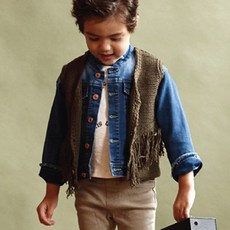 WISHKIDS 孩童造型牛仔外套