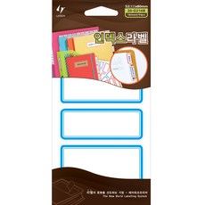 LATECH 索引標籤紙 20-G216 52(32) x 80 mm, B 藍色, 10片