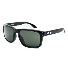 오클리 홀브룩 아시안핏 스포츠 선글라스 OO9244-03 + 파우치, PLOISHED BLACK + DARK GREY, 1개