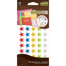 LATECH 分類用標籤貼紙 20-C353 A 亮面5色混合, 1個